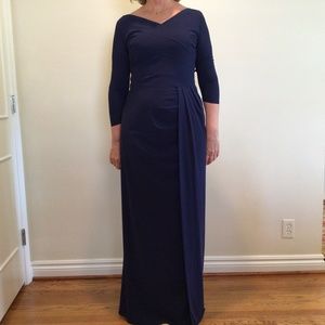 Women’s navy Chiara Boni evening dress